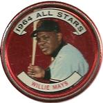 1964 Topps - Coins #151 Willie Mays Front