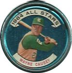 1964 Topps - Coins #161a Wayne Causey Front