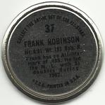 1964 Topps - Coins #37 Frank Robinson Back