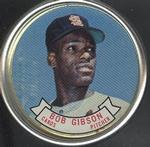 1964 Topps - Coins #59 Bob Gibson Front