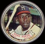 1964 Topps - Coins #83 Hank Aaron Front
