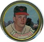 1964 Topps - Coins #8 Steve Barber Front