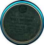 1965 Old London Coins #NNO Billy Williams Back