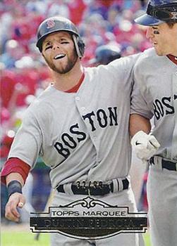 2011 Topps Marquee #13 Dustin Pedroia Front