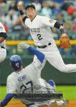 2011 Topps Marquee #91 Troy Tulowitzki Front