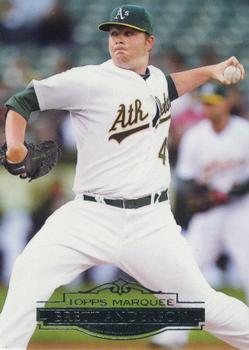 2011 Topps Marquee #92 Brett Anderson Front