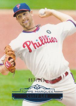 2011 Topps Marquee - Blue #3 Cliff Lee Front
