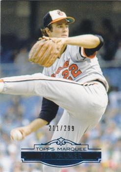 2011 Topps Marquee - Blue #8 Jim Palmer Front