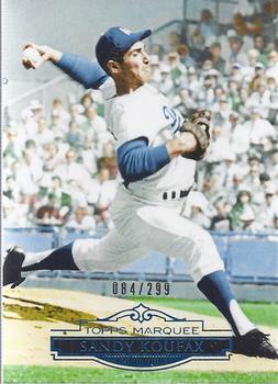 2011 Topps Marquee - Blue #64 Sandy Koufax Front