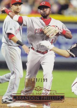 2011 Topps Marquee - Copper #16 Brandon Phillips Front