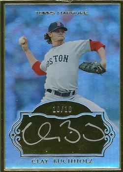 2011 Topps Marquee - Museum Collection Autographs #MCA-CB Clay Buchholz Front