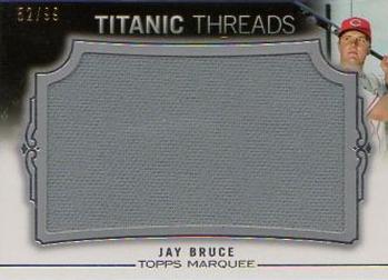 2011 Topps Marquee - Titanic Threads #TTJR-102 Jay Bruce Front