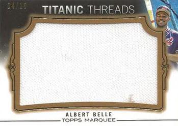 2011 Topps Marquee - Titanic Threads #TTJR-35 Albert Belle Front