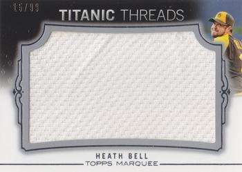 2011 Topps Marquee - Titanic Threads #TTJR-79 Heath Bell Front
