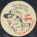 1963 French Bauer Cincinnati Reds Caps #NNO Jim Maloney Front