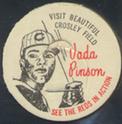 1963 French Bauer Cincinnati Reds Caps #NNO Vada Pinson Front