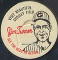1963 French Bauer Cincinnati Reds Caps #NNO Jim Turner Front