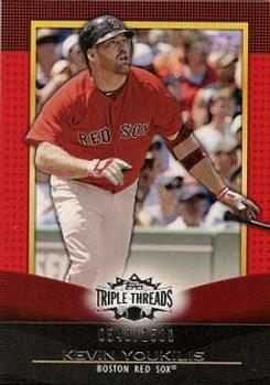 2011 Topps Triple Threads #22 Kevin Youkilis Front