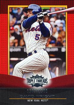 2011 Topps Triple Threads #49 David Wright Front