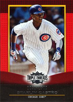 2011 Topps Triple Threads #85 Starlin Castro Front