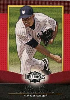 2011 Topps Triple Threads #92 Mariano Rivera Front