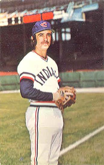 1973 Cleveland Indians Postcards #NNO Steve Mingori Front