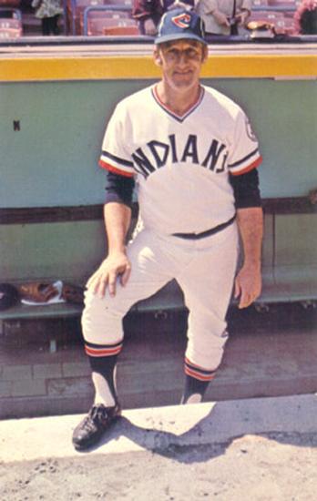 1973 Cleveland Indians Postcards #NNO Warren Spahn Front