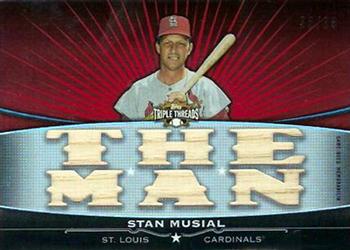 2011 Topps Triple Threads - Flashback Relics #TTFR-12 Stan Musial Front