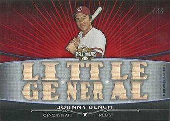 2011 Topps Triple Threads - Flashback Relics #TTFR-20 Johnny Bench Front