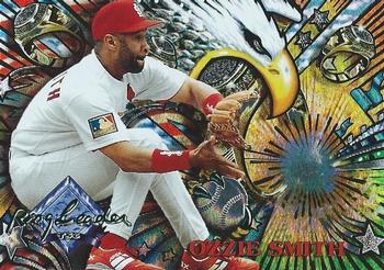 1995 Stadium Club - Ring Leaders #3 Ozzie Smith Front
