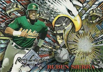 1995 Stadium Club - Ring Leaders #29 Ruben Sierra Front