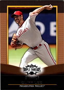 2011 Topps Triple Threads - Sepia #6 Cliff Lee Front