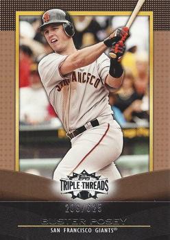 2011 Topps Triple Threads - Sepia #47 Buster Posey Front