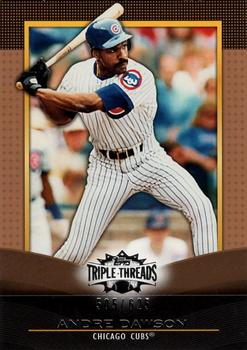 2011 Topps Triple Threads - Sepia #68 Andre Dawson Front