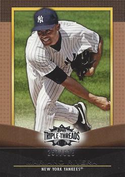 2011 Topps Triple Threads - Sepia #92 Mariano Rivera Front