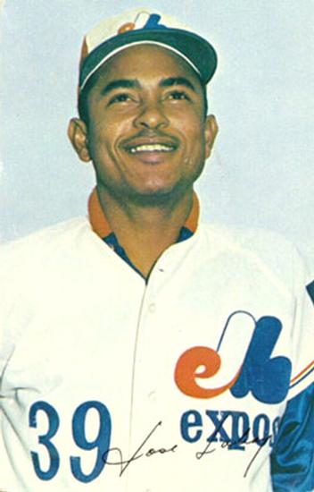 1969 Montreal Expos Postcards #8 Jose Laboy Front