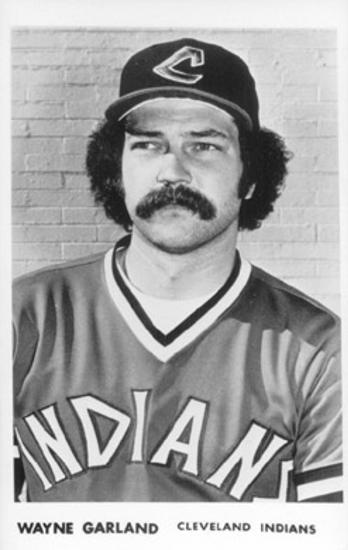 1977 Cleveland Indians Photocards #NNO Wayne Garland Front