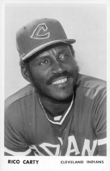 1977 Cleveland Indians Photocards #NNO Rico Carty Front