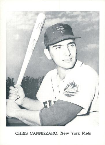 1965 Jay Publishing New York Mets #NNO Chris Cannizzaro Front