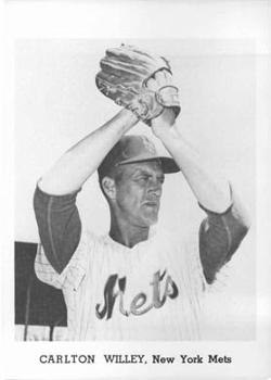 1964 Jay Publishing New York Mets #NNO Carl Willey Front