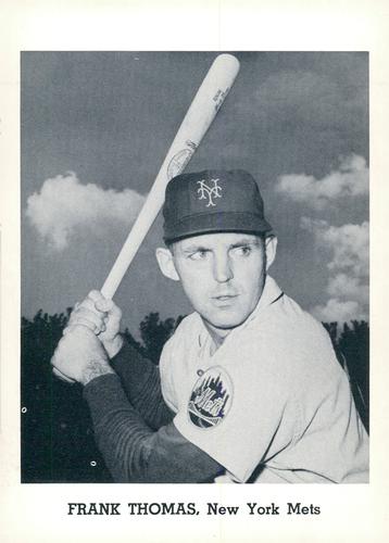 1963 Jay Publishing New York Mets #NNO Frank Thomas Front