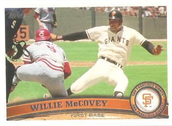 2011 Topps Update #US21 Willie McCovey Front