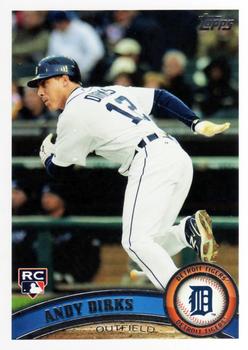 2011 Topps Update #US66 Andy Dirks Front