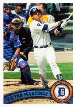 2011 Topps Update #US160 Victor Martinez Front