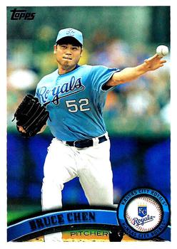 2011 Topps Update #US168 Bruce Chen Front