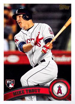 2011 Topps Update #US175 Mike Trout Front