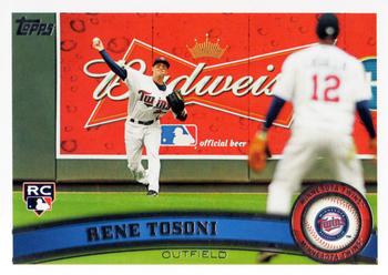 2011 Topps Update #US177 Rene Tosoni Front