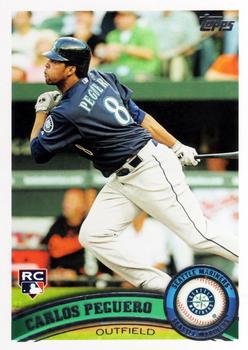 2011 Topps Update #US183 Carlos Peguero Front