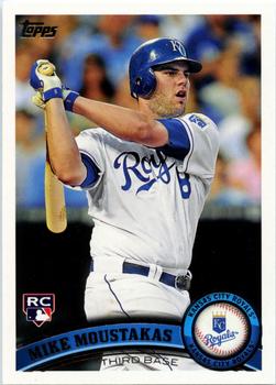 2011 Topps Update #US192 Mike Moustakas Front