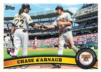 2011 Topps Update #US297 Chase D'Arnaud Front